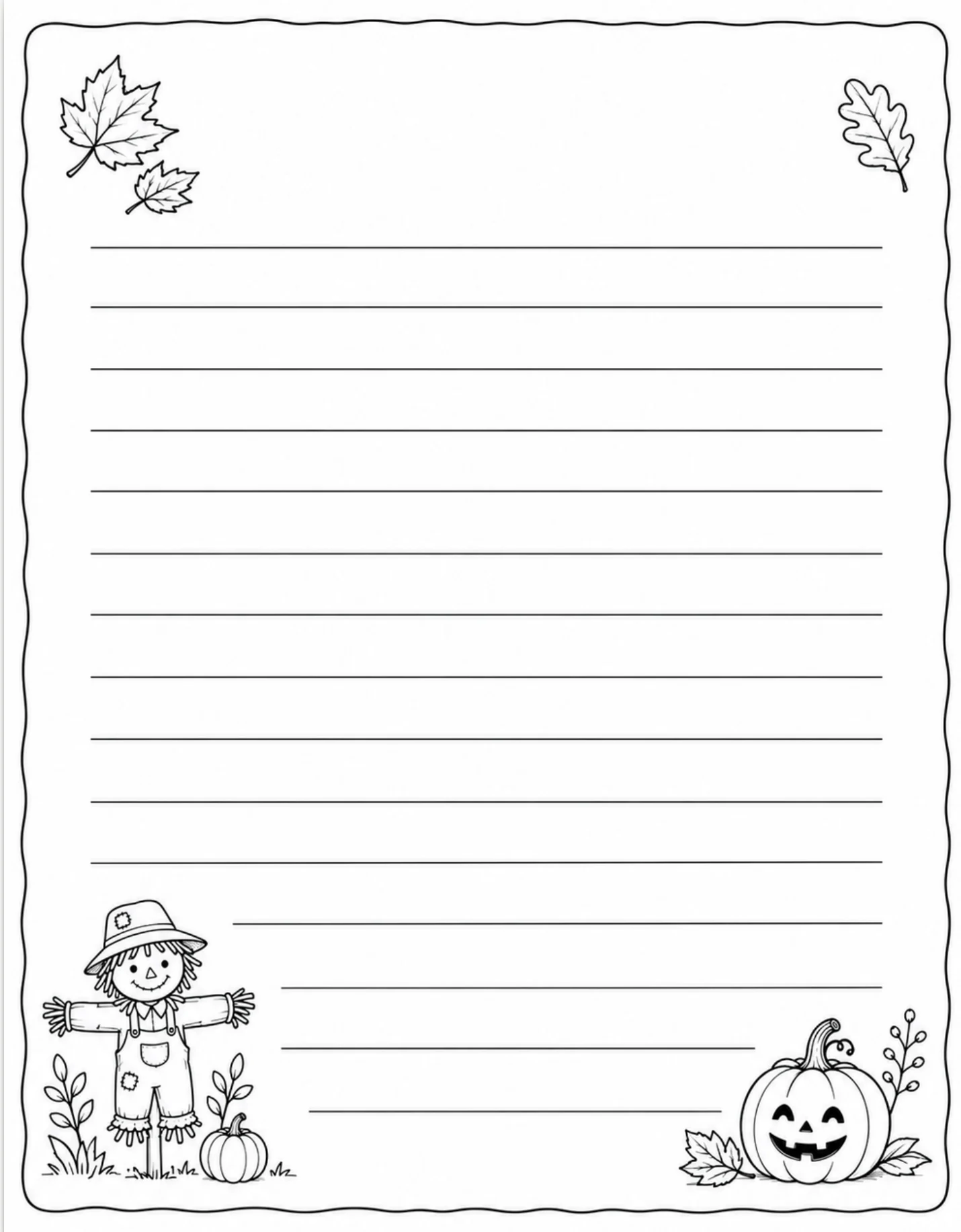 Beginner Writer Fall Writing Project preview 2